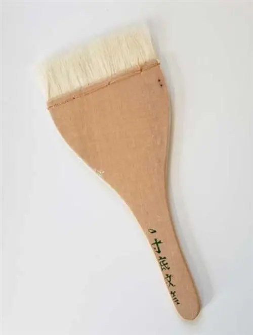 4" Goat Hair Hake Brush 1