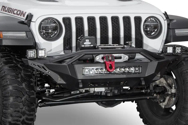 Add Stealth Fighter Winch Front Bumper ステルス ファイター ウインチ フロントバンパー (Jl/Jt共通) 1