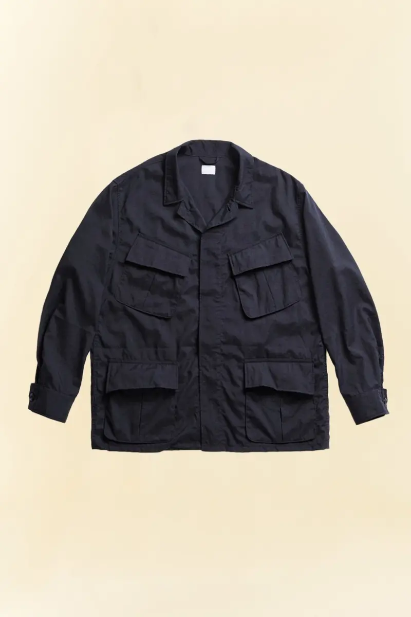 Addict Clothes Acvm Nylon Fatigue Jacket - Black 1
