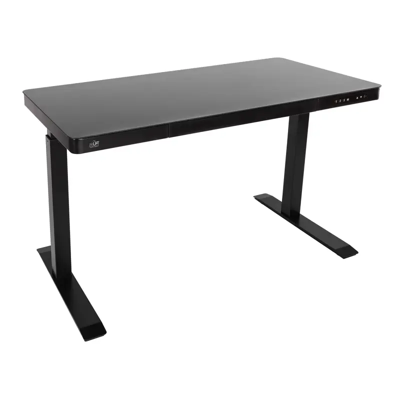 Airlift® Electric Height-Adjustable Tempered Glass Desk 1