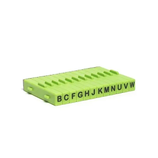 Alss1xu Xiem Tools Extra Attachable Letter Stamp Set 12 Pcs Uppercase 1