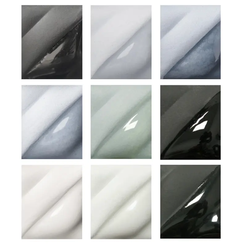 Amaco Velvet Underglazes: Whites, Blacks, Greys 1
