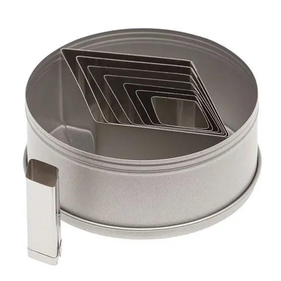 Ateco Stainless Steel Diamond Cutter 8 Piece Set 5259 1
