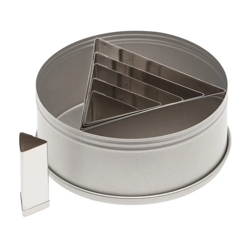 Ateco Stainless Steel Triangle Cutter 6 Piece Set 5256 1