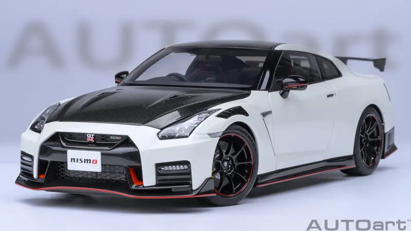 Autoart 1:18 Nissan Gt-R (R35) Nismo 2022 Special Edition In Brilliant White Pearl 1