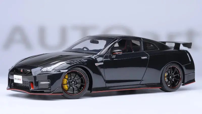 Autoart 1:18 Nissan Gt-R (R35) Nismo 2022 Special Edition In Meteor Flake Black Pearl 1