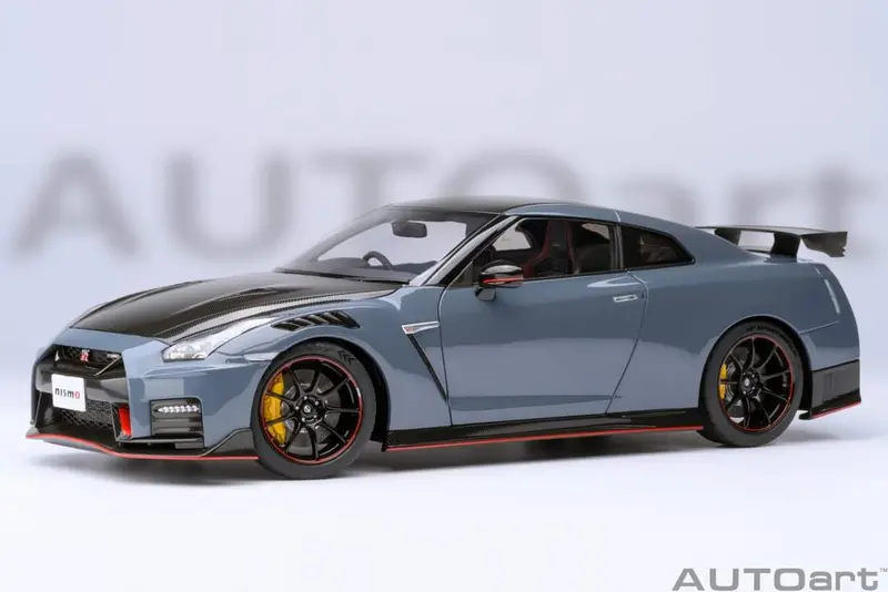 Autoart 1:18 Nissan Gt-R (R35) Nismo 2022 Special Edition In Nismo Stealth Gray 1