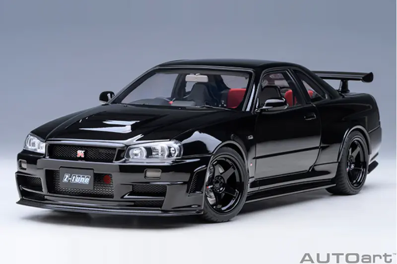 Autoart 1:18 Nissan Skyline Gt-R (R34) Nismo Z-Tune In Black Pearl 1