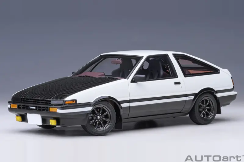 Autoart 1:18 Toyota Sprinter Trueno (Ae86) “Project D” Final Version 1