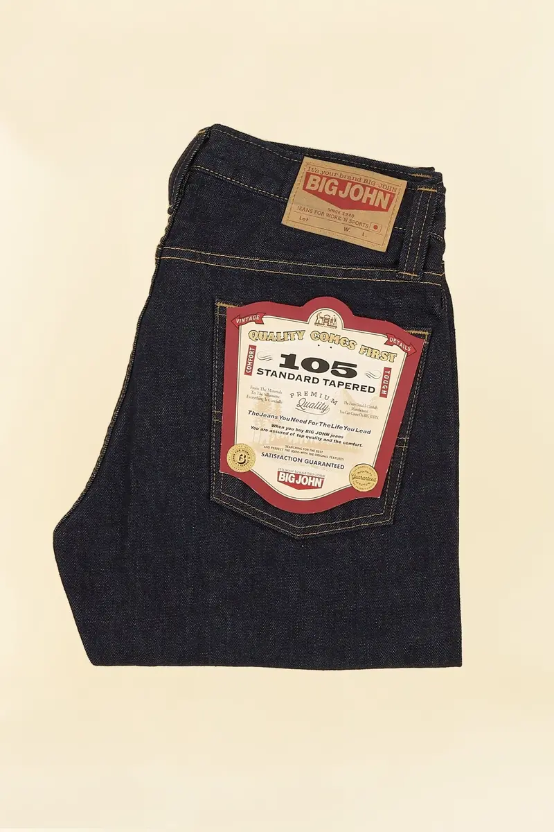 Big John 105 Standard Tapered Denim 1