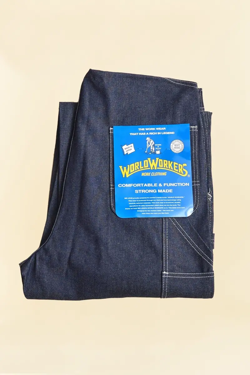Big John World Workers Overall - Dry Indigo 1