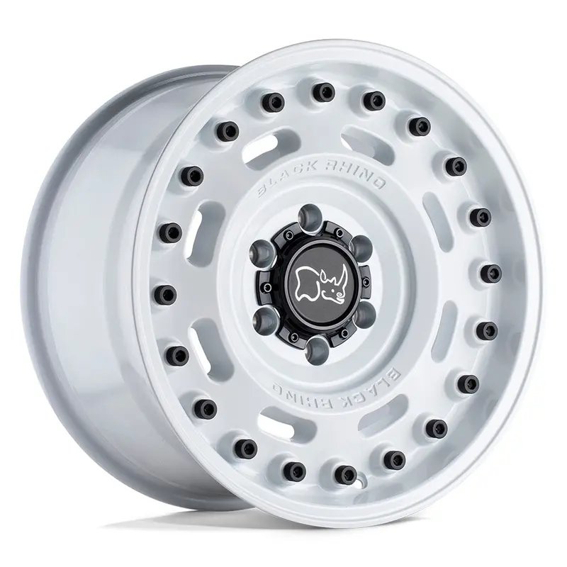 Black Rhino ブラックライノ ホイール Axle | Gloss White 1