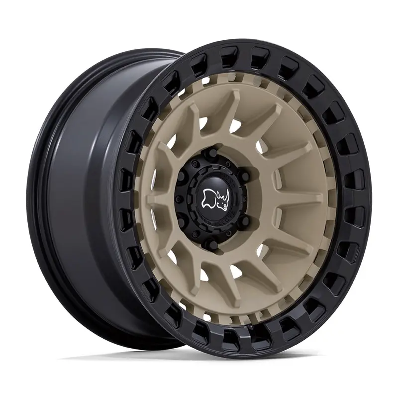 Black Rhino ブラックライノ ホイール Barrage | Desert Sand On Matte Black 1