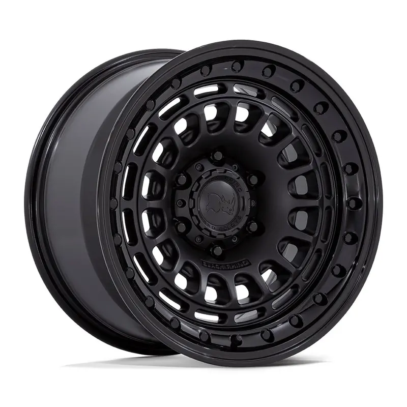 Black Rhino ブラックライノ ホイール Br014 Sahara | Matte Black W/ Gloss Black Lip 1