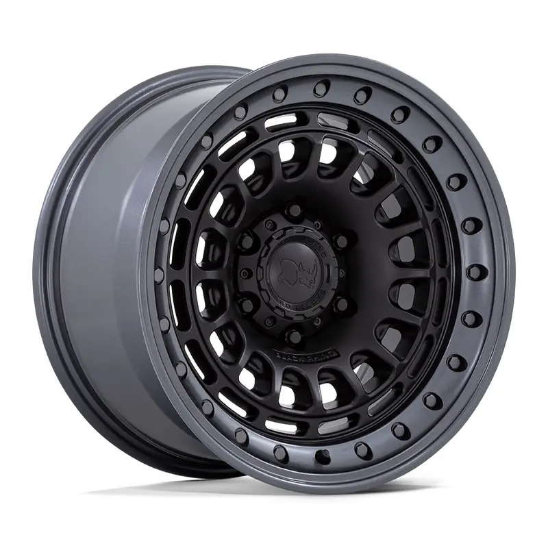 Black Rhino ブラックライノ ホイール Br014 Sahara | Matte Black W/ Gunmetal Lip 1