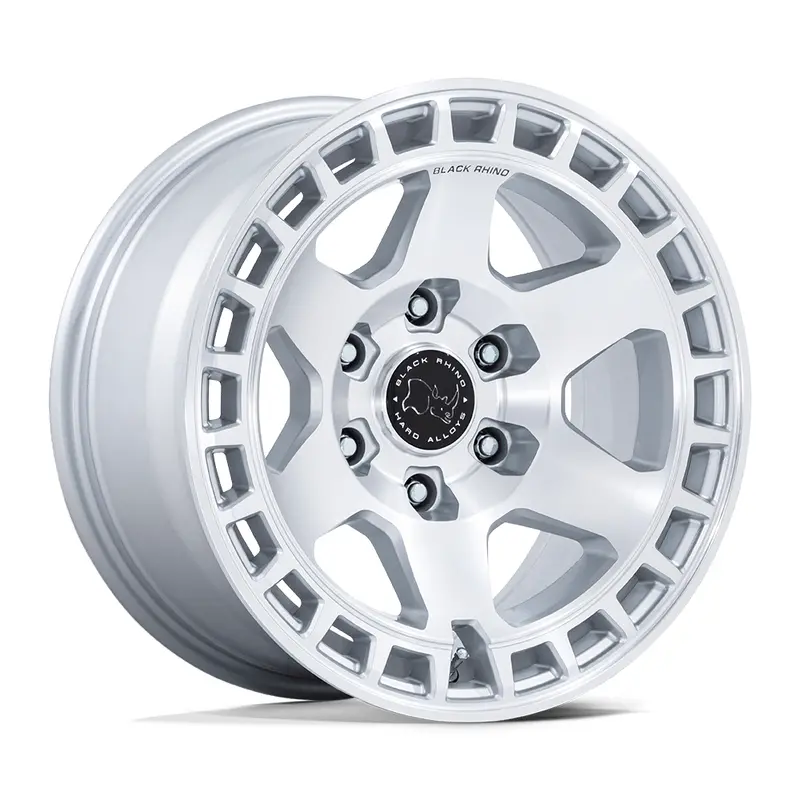 Black Rhino ブラックライノ ホイール Br022 Bahari | Gloss Silver W/ Machined Face 1