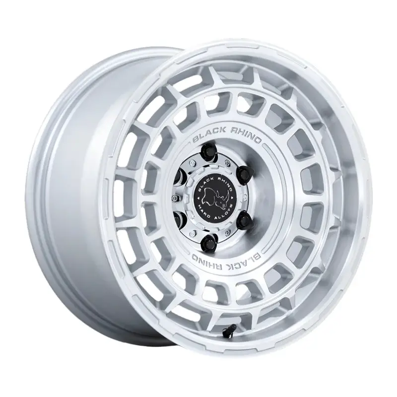 Black Rhino ブラックライノ ホイール Br024 Awol | Silver W/ Machined Face 1