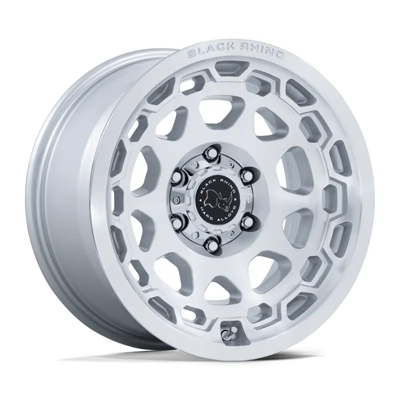 Black Rhino ブラックライノ ホイール Br026 Congo | Gloss Silver W/ Machined Face 1