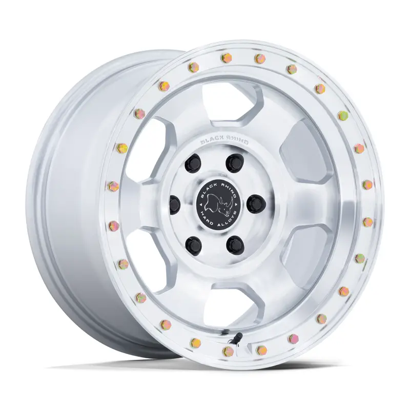 Black Rhino ブラックライノ ホイール Br029 Trooper | Gloss Silver W/ Machined Face 1