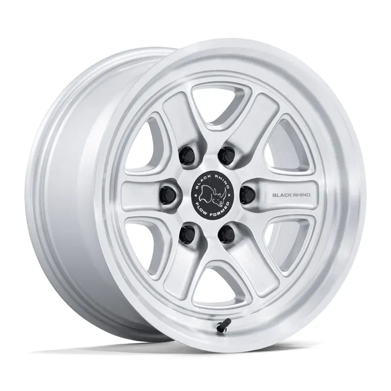 Black Rhino ブラックライノ ホイール Br032 Echo | Gloss Silver W/ Machined Face 1