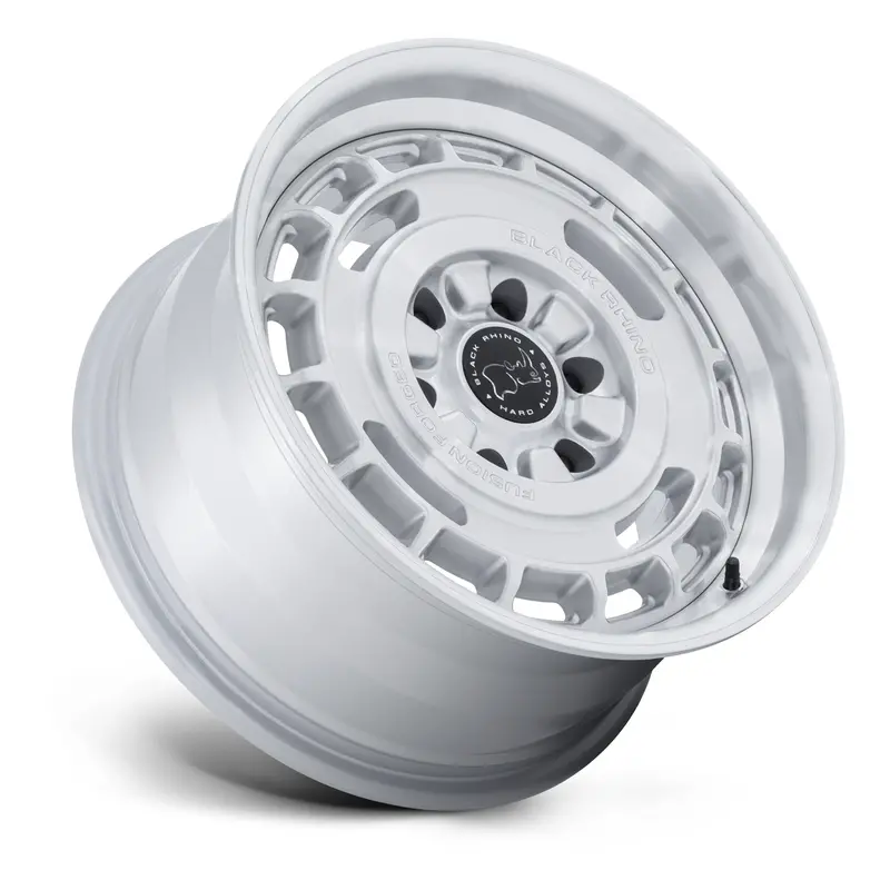 Black Rhino ブラックライノ ホイール Br600 Vagabond | Gloss Silver W/ Machined Face 2