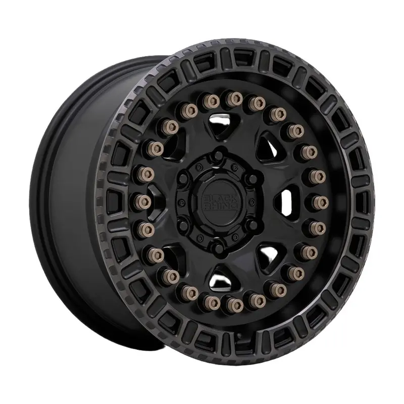 Black Rhino ブラックライノ ホイール Carbine | Matte Black W/ Mach Tint Ring 1