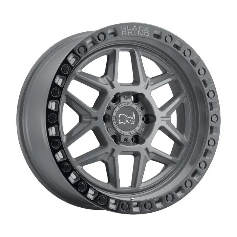 Black Rhino ブラックライノ ホイール Kelso | Battleship Gray W/ Black Ring 1