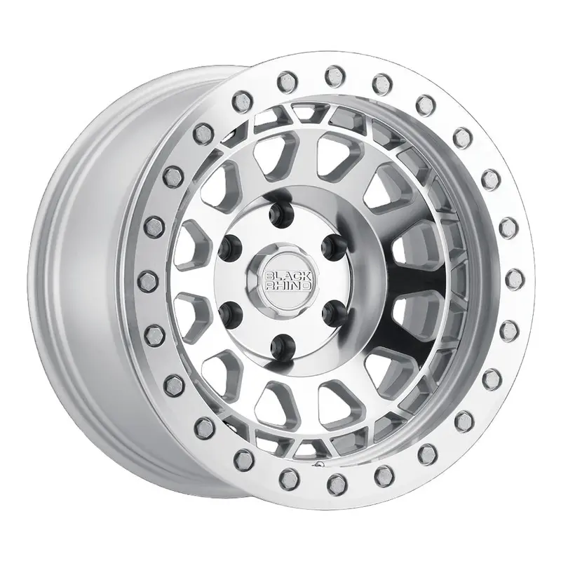 Black Rhino ブラックライノ ホイール Primm | Silver W/ Mirror Face & Machined Ring 1