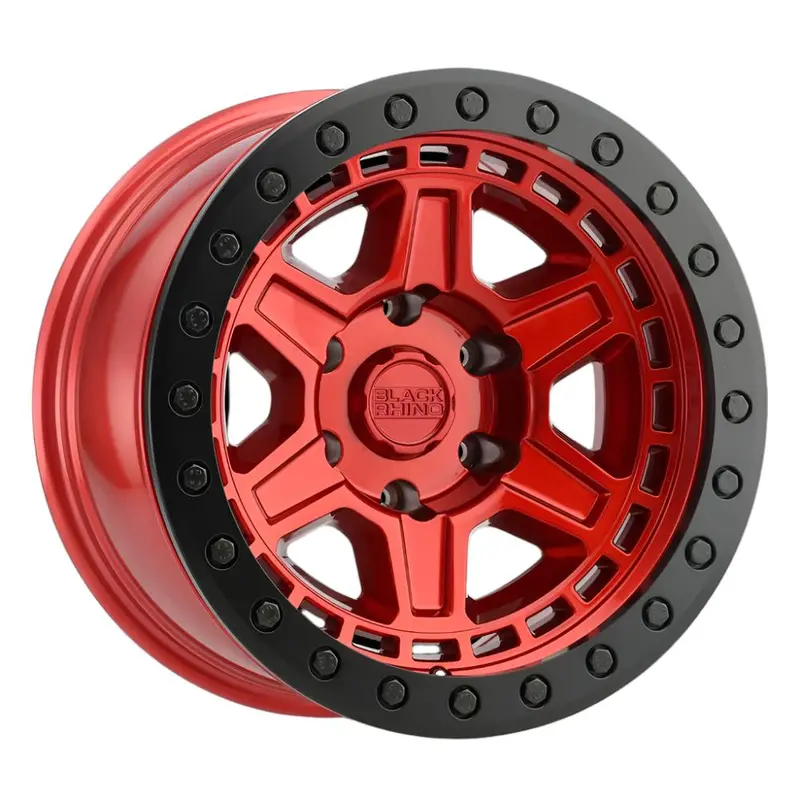 Black Rhino ブラックライノ ホイール Reno | Candy Red W/ Black Ring & Bolts 1
