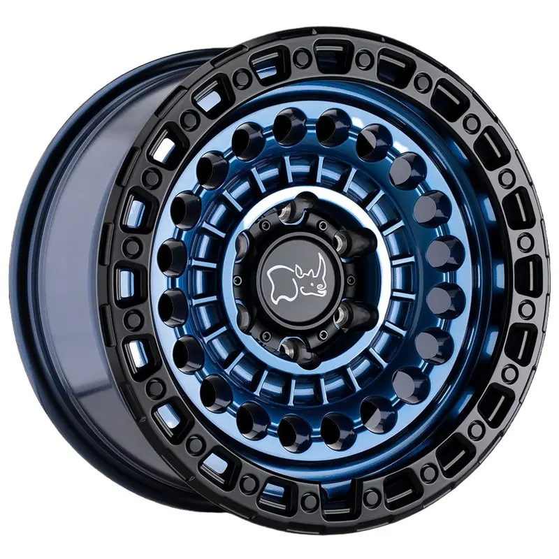 Black Rhino ブラックライノ ホイール Sentinel | Cobalt Blue W/ Black Ring 1
