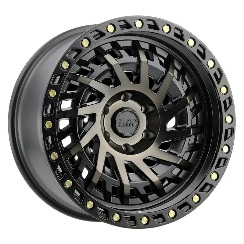 Black Rhino ブラックライノ ホイール Shredder | Matte Black W/ Machined Dark Tint 1
