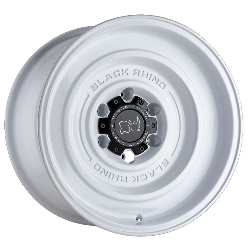 Black Rhino ブラックライノ ホイール Solid | Gloss White 1
