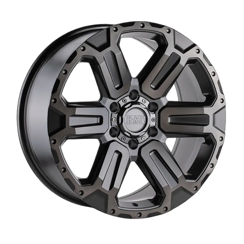 Black Rhino ブラックライノ ホイール Wanaka | Matte Gunmetal W/ Brushed Face & Gunmetal Tint 1