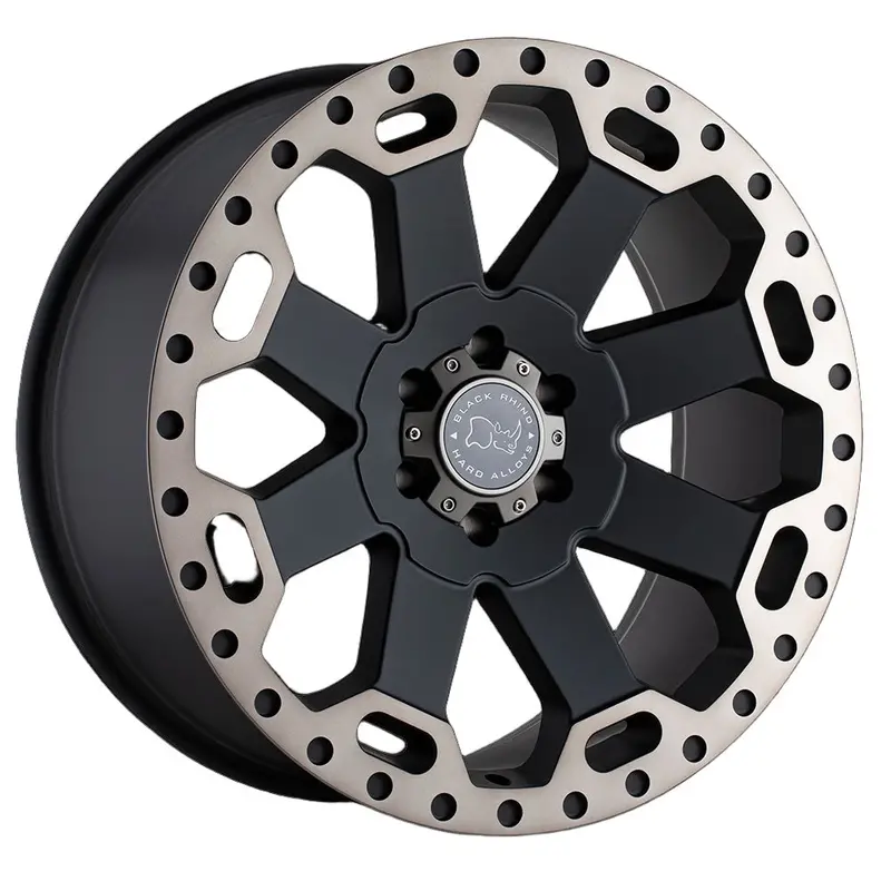 Black Rhino ブラックライノ ホイール Warlord | Matte Black W/ Machined Dark Tint 1
