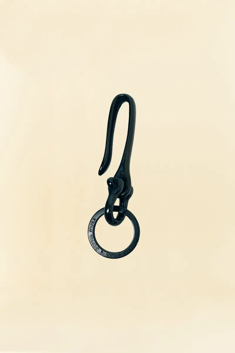 Button Works 'Black Line' Fish Hook Key Holder 1