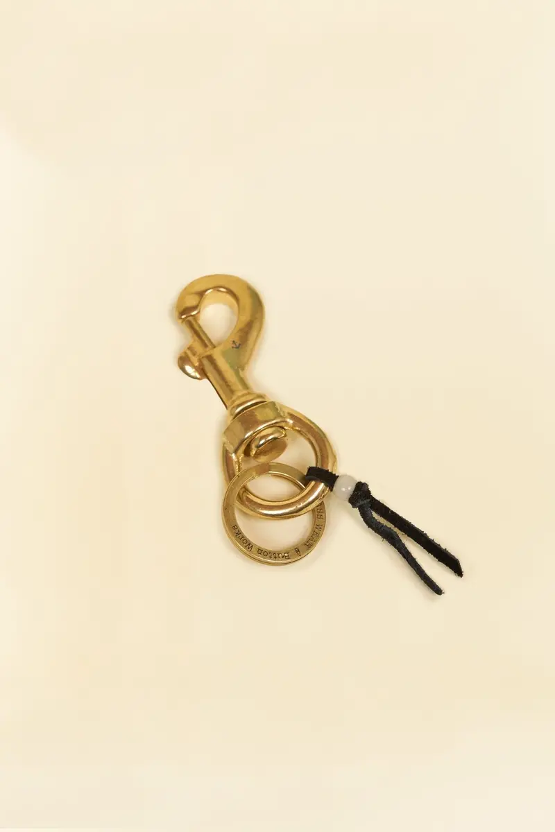 Button Works "Brass Wear" Key Holder - Brass 1