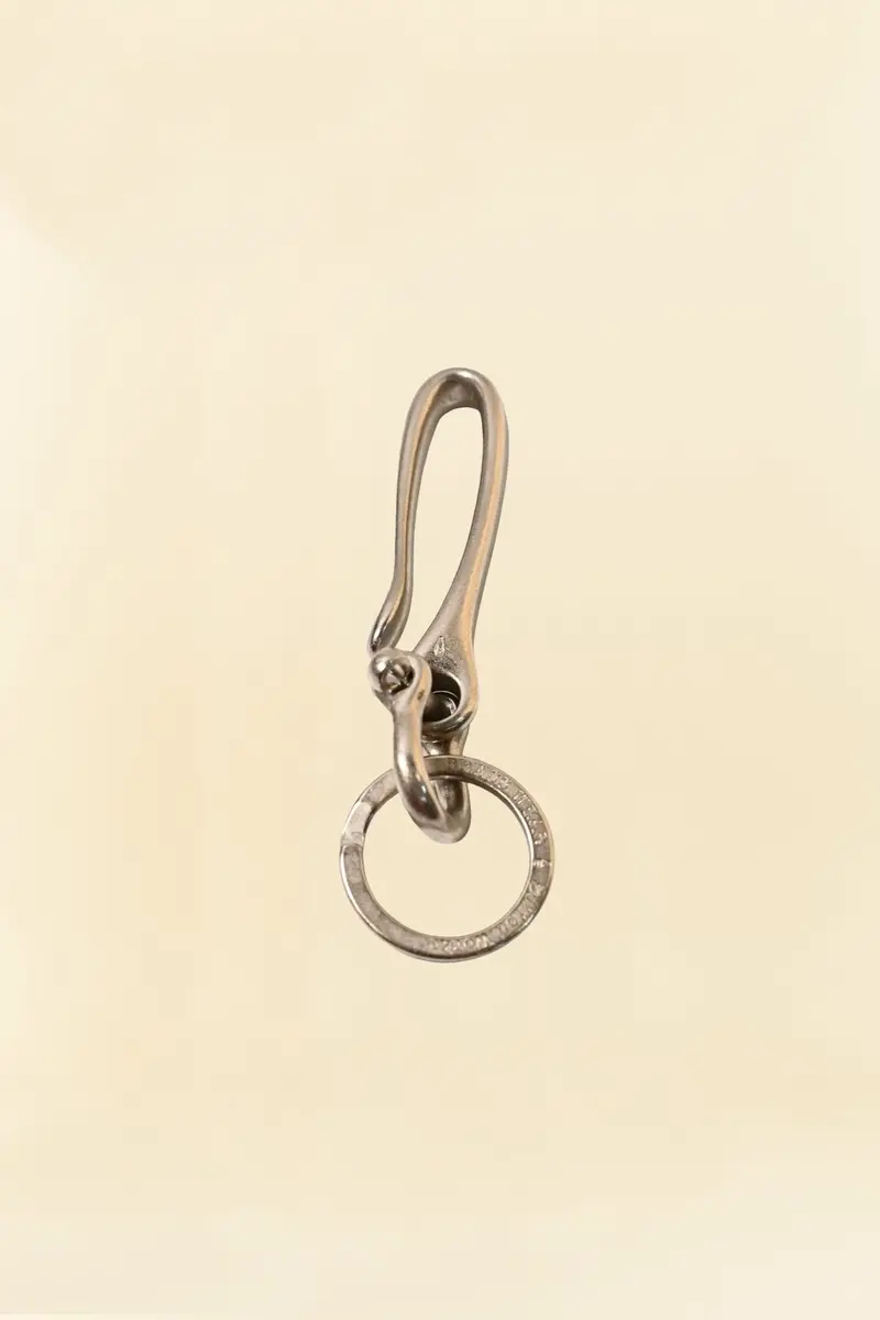 Button Works Nickel Fish Hook Key Holder 1