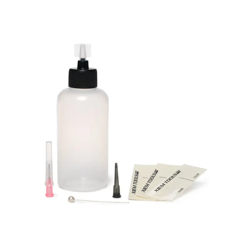 Cabs4 Xiem Tools Customizable Applicator 4Oz Bottle With Cap And 16 Gauge Tip 1