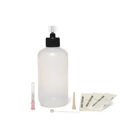 Cabs8 Xiem Tools Customizable Applicator 8Oz Bottle With Cap And 14 Gauge Tips 1