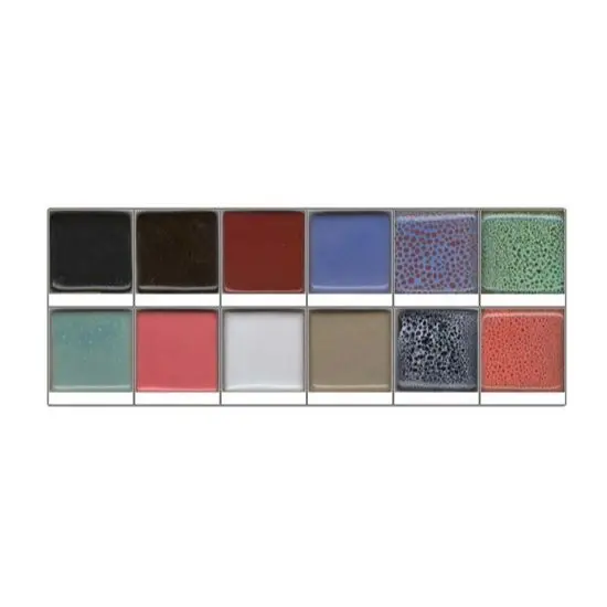 Coyote Glaze Sample Set #9 - Texas Two Step Oil Spot Glazes 1