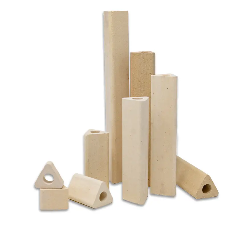 C&P 1 3/8" Triangle Kiln Shelf Post 5" 1