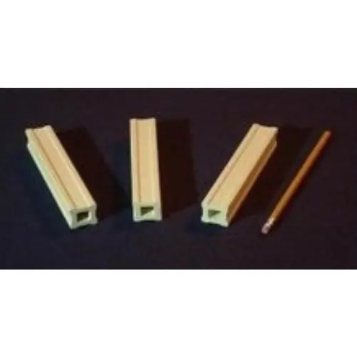 C&P 1" Square Kiln Shelf Support Post 12" Tall 1