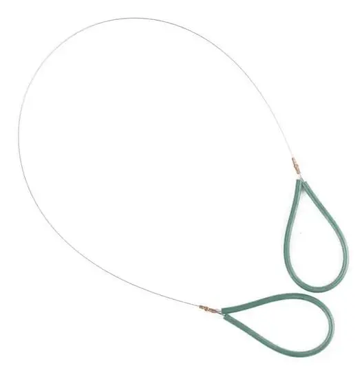 Dirty Girls Pottery Tools Green 13" Ergo-Max Cut Off Wire 1