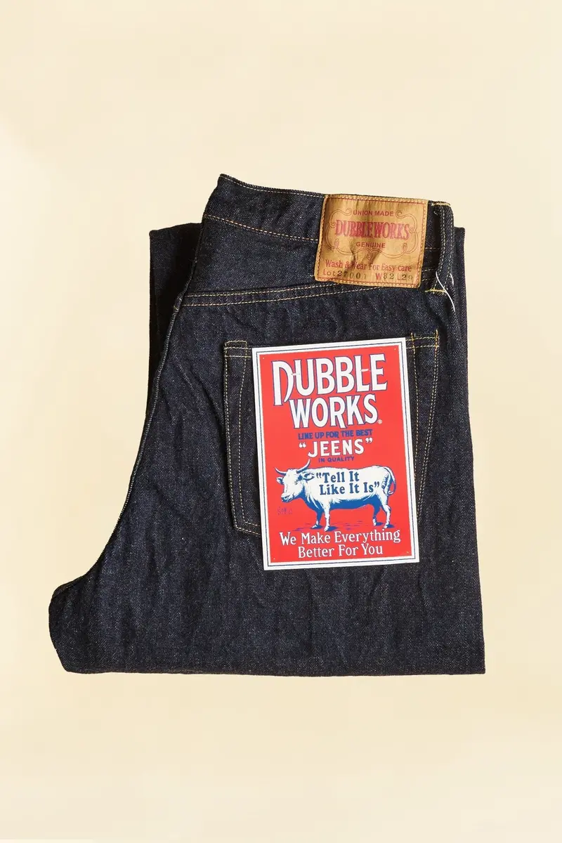 Dubble Works Lot 27001 "Standard" Straight Selvedge Denim 1
