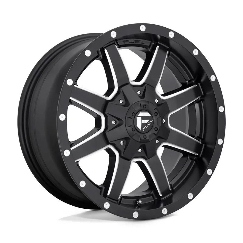 Fuel Off Road フューエルオフロード ホイール D538 Maverick | Matte Black Milled - 16～20インチ 1