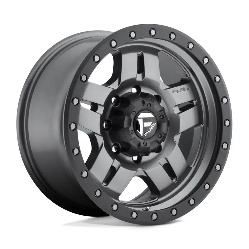 Fuel Off Road フューエルオフロード ホイール D558 Anza | Matte Gun Metal Black Bead Ring 1
