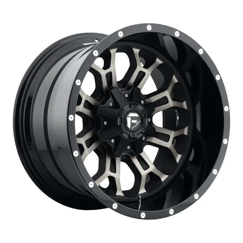 Fuel Off Road フューエルオフロード ホイール D561 Crush | Gloss Machined Double Dark Tint 1