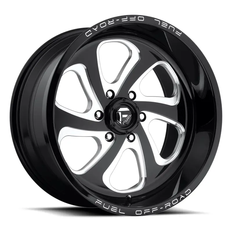 Fuel Off Road フューエルオフロード ホイール D587 Flow | Gloss Black Milled 1