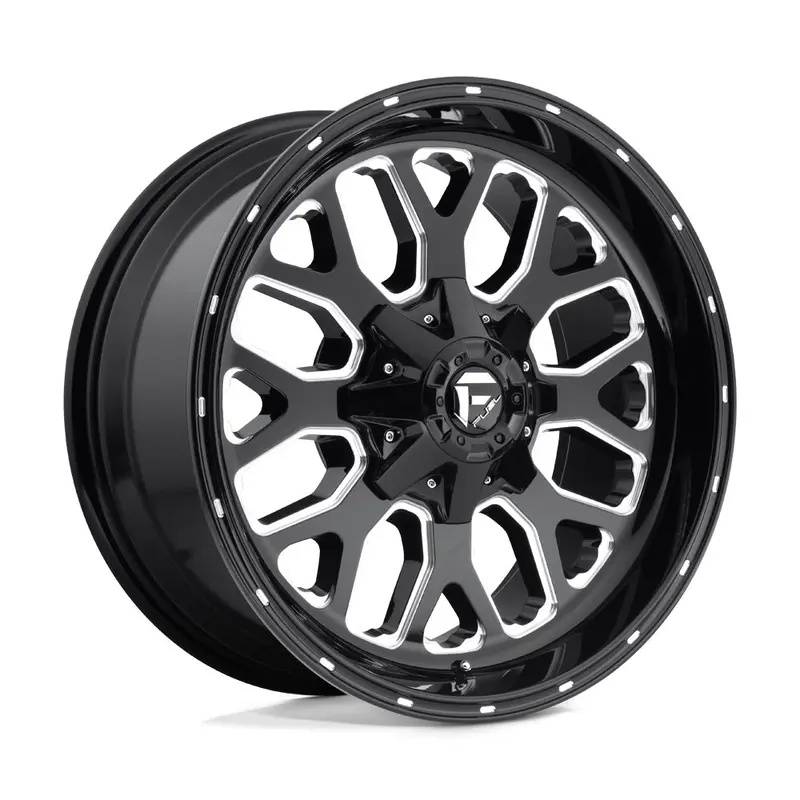 Fuel Off Road フューエルオフロード ホイール D588 Titan | Gloss Black Milled 1