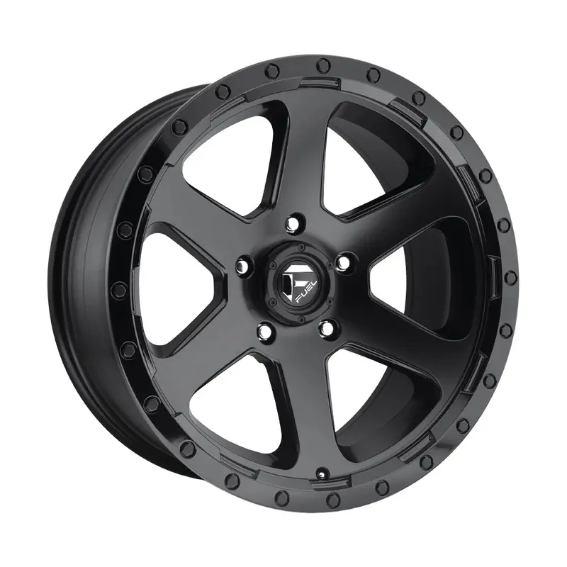 Fuel Off Road フューエルオフロード ホイール D589 Ripper | Matte Black Gloss Black Lip 1